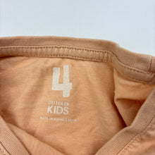 Load image into Gallery viewer, Girls Cotton On, cotton long sleeve tee / top, rabbit, FUC, size 4,  