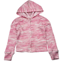 Load image into Gallery viewer, Girls Osh Kosh, pink ribbed zip hoodie sweater, GUC, size 4,  