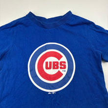 Load image into Gallery viewer, Unisex Majestic Athletic, MLB Chicago Cubs cotton tee / top, EUC, size 4,  