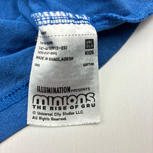 Load image into Gallery viewer, Boys Uniqlo, Minions cotton tee / top, wash fade, FUC, size 3-4,  