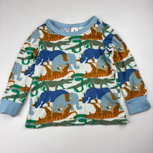 Load image into Gallery viewer, Boys Target, waffle cotton pyjamas, jungle animals, EUC, size 3,  