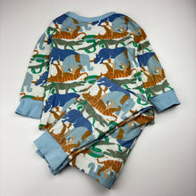 Load image into Gallery viewer, Boys Target, waffle cotton pyjamas, jungle animals, EUC, size 3,  