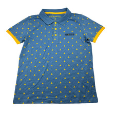 Load image into Gallery viewer, Boys GUESS, lightweight organic cotton polo shirt top, EUC, size 8,  