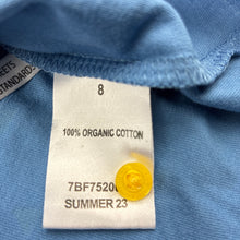 Load image into Gallery viewer, Boys GUESS, lightweight organic cotton polo shirt top, EUC, size 8,  