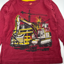 Load image into Gallery viewer, Boys Tilt, cotton long sleeve tee / top, digger, GUC, size 3,  