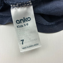 Load image into Gallery viewer, Boys Anko, blue cotton tee / top, monster truck, GUC, size 7,  