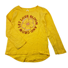 Load image into Gallery viewer, Girls Brilliant Basics, yellow cotton long sleeve tee / top, FUC, size 6,  