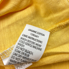 Load image into Gallery viewer, Girls Brilliant Basics, yellow cotton long sleeve tee / top, FUC, size 6,  