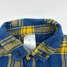 Load image into Gallery viewer, Boys Target, flannel cotton long sleeve shirt, wash fade, FUC, size 6,  