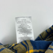 Load image into Gallery viewer, Boys Target, flannel cotton long sleeve shirt, wash fade, FUC, size 6,  