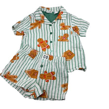 Load image into Gallery viewer, Girls Cotton On, crinkle cotton Christmas pyjamas, GUC, size 4,  