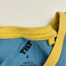 Load image into Gallery viewer, Boys Tilt, cotton singlet / tank top, GUC, size 4,  