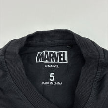Load image into Gallery viewer, Boys Marvel, Australian cotton tee / top, GUC, size 5,  