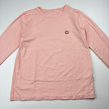Load image into Gallery viewer, Girls pink, stretchy lightweight activewear top, GUC, size 7-8,  
