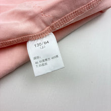 Load image into Gallery viewer, Girls pink, stretchy lightweight activewear top, GUC, size 7-8,  