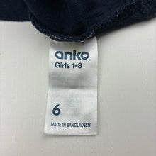 Load image into Gallery viewer, Girls Anko, cotton singlet / tank top, GUC, size 6,  