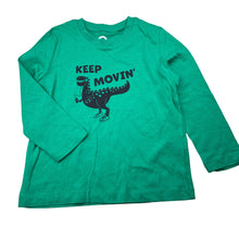 Load image into Gallery viewer, Boys Brilliant Basics, cotton long sleeve tee / top, dinosaur, EUC, size 2,  