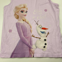 Load image into Gallery viewer, Girls Disney, Frozen stretchy sleeveless top, GUC, size 6,  