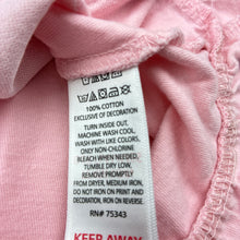 Load image into Gallery viewer, Girls Cynthia Rowley, pink cotton top, sequin unicorn, GUC, size 6,  