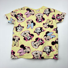Load image into Gallery viewer, Girls Disney, Minnie Mouse cotton tee / top, FUC, size 4,  