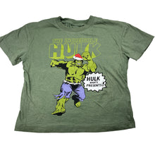 Load image into Gallery viewer, Boys Marvel, Incredible Hulk cotton Christmas tee / top, GUC, size 5,  
