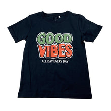 Load image into Gallery viewer, Unisex Name It, navy stretchy tee / top, EUC, size 2-3,  