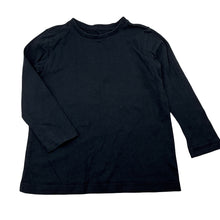 Load image into Gallery viewer, Boys Target, black cotton long sleeve tee / top, GUC, size 4,  