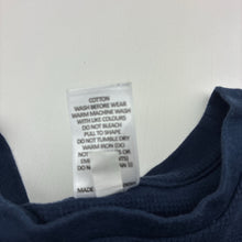 Load image into Gallery viewer, Boys Target, navy waffle cotton pyjama top, GUC, size 4-6,  