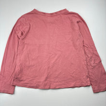 Load image into Gallery viewer, Girls Target, pink organic cotton long sleeve tee / top, GUC, size 8,  