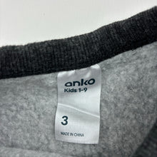 Load image into Gallery viewer, Boys Anko, embroidered fleece lined sweater / jumper, EUC, size 3,  