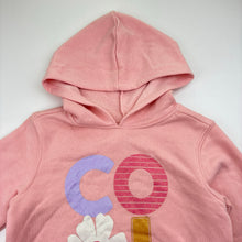 Load image into Gallery viewer, Girls Anko, pink fleece lined hoodie sweater, EUC, size 6,  