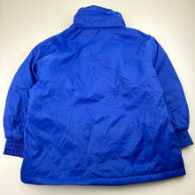 Load image into Gallery viewer, Unisex GOLDEN LEAF, fleece lined jacket / coat, foldaway hood, NEW, size 5,  