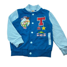 Load image into Gallery viewer, Boys Disney, Toy Story fleece lined varsity style sweater, FUC, size 4,  