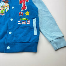 Load image into Gallery viewer, Boys Disney, Toy Story fleece lined varsity style sweater, FUC, size 4,  