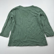 Load image into Gallery viewer, Boys Target, khaki cotton long sleeve tee / top, FUC, size 3,  