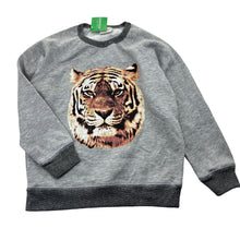 Load image into Gallery viewer, Boys Emerson, fleece lined sweater / jumper, tiger, NEW, size 6,  