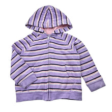 Load image into Gallery viewer, Girls Target, fleece lined zip hoodie sweater, FUC, size 2,  
