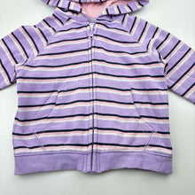 Load image into Gallery viewer, Girls Target, fleece lined zip hoodie sweater, FUC, size 2,  