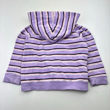 Load image into Gallery viewer, Girls Target, fleece lined zip hoodie sweater, FUC, size 2,  
