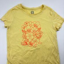 Load image into Gallery viewer, Girls Brilliant Basics, yellow cotton tee / top, GUC, size 8,  