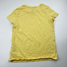 Load image into Gallery viewer, Girls Brilliant Basics, yellow cotton tee / top, GUC, size 8,  