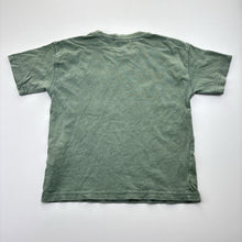 Load image into Gallery viewer, Boys Zara, khaki cotton tee / top, wash fade, FUC, size 4,  