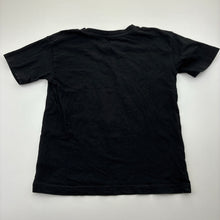 Load image into Gallery viewer, Boys BEASTIE BOYS, black cotton tee / top, cracked print, FUC, size 5,  