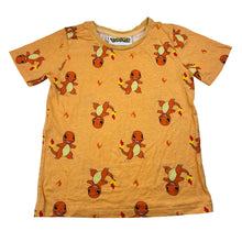 Load image into Gallery viewer, Unisex Nintendo, Pokemon Charmander cotton tee / top, , GUC, size 6,  