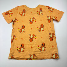 Load image into Gallery viewer, Unisex Nintendo, Pokemon Charmander cotton tee / top, , GUC, size 6,  
