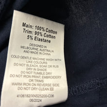 Load image into Gallery viewer, Unisex GIFTORIUM, navy cotton Christmas tee / top, EUC, size 5,  