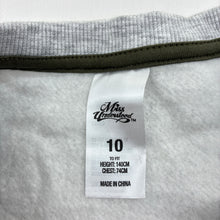 Load image into Gallery viewer, Girls Miss Understood, fleece lined sweater / jumper, EUC, size 10,  
