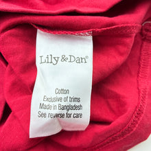 Load image into Gallery viewer, Boys Lily &amp; Dan, red soft feel cotton long sleeve top, EUC, size 4,  