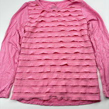Load image into Gallery viewer, Girls H&amp;T, stretchy long sleeve top, FUC, size 4,  
