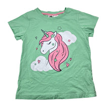 Load image into Gallery viewer, Girls KID, cotton pyjama tee / top, unicorn, FUC, size 6,  